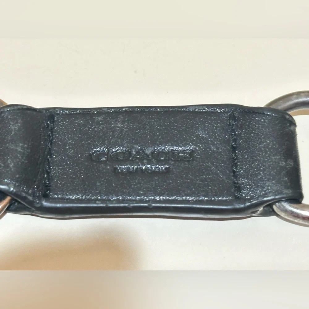 Coach Leather Dog Clip Valet - Picture 2 of 6